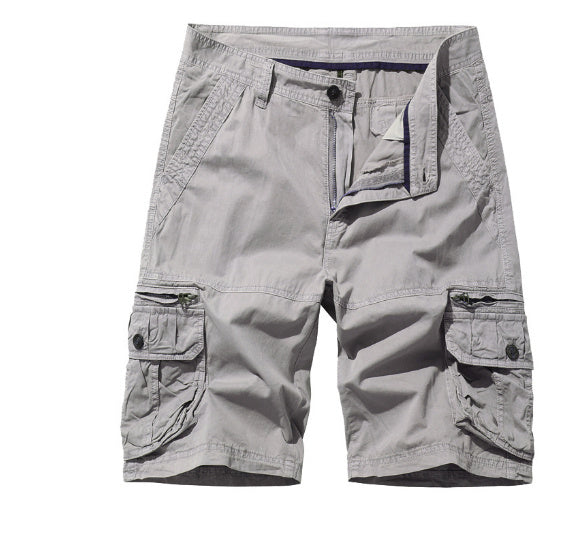 Hong Kong Style Workwear Shorts For Men