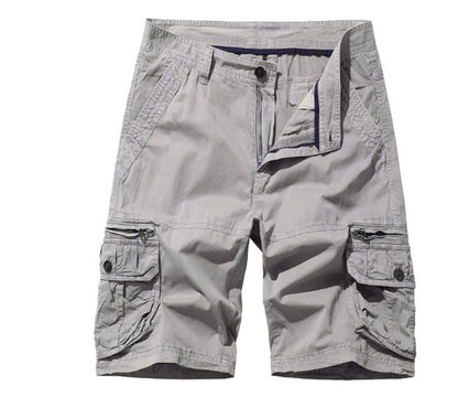 Hong Kong Style Workwear Shorts For Men